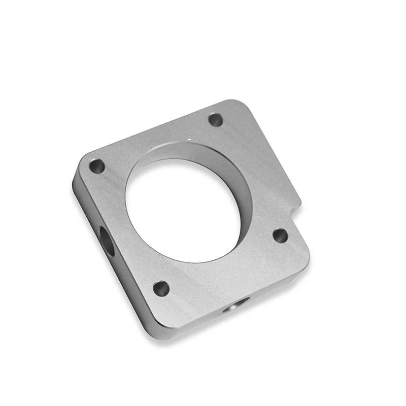 Aluminum Throttle Body Spacer Fits For Subaru WRX 06-14/STI 04-15 (Silver)-YX02891
