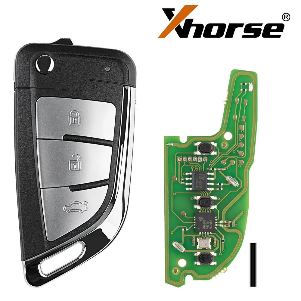 Xhorse VVDI Wire Remote Key XKLKS0EN XKKF02EN muslimate XKFO01EN XKDS00EN XKTO01EN XKKF21EN XKKF20EN versione inglese 5 pz/lotto