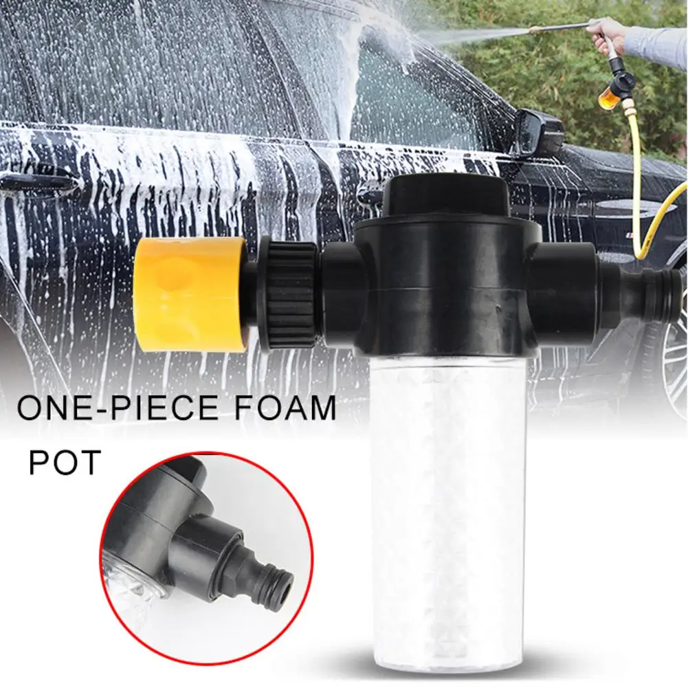 Car Washer Foam Pot Adjustable Washing Foamer Quick-connect Integrated 3 Levels Knob Foam Lance for Sprayer Watering