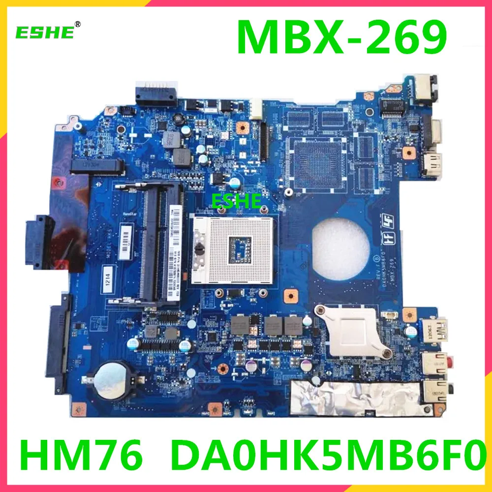 MBX-269 Laptop Motherboard For SONY VAIO SVE15 SVE151 Notebook Mainboard DA0HK5MB6F0 A1876097A 1892852A HM76 DDR3