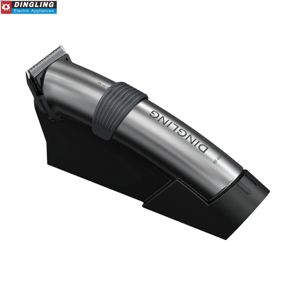 Dingling-Clipper Cabelo Profissional recarregável para Homens, Lâmina De Aço Carbono, Aparador De Cabelo, 4 Horas Tempo De Carga, 220V, 50Hz, RF-699