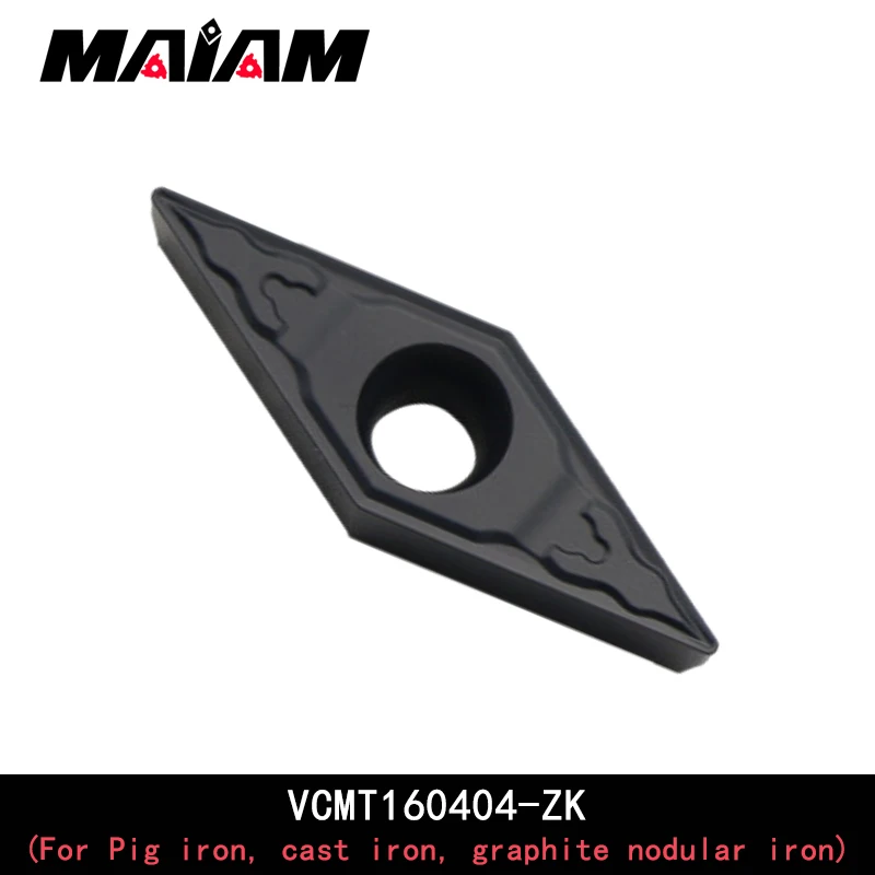 VCMT Turning tool Rhombus insert  VCMT160404 VCMT160408 TM ZK and SVQCR turning tool rod for Ordinary steel pig iron cast iron