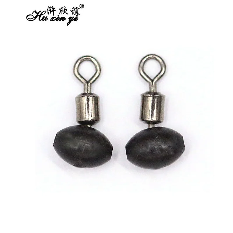 HXY – crochets de pêche en forme de T, 30 pièces, pivots croisés et perles, poulie coulissante, plate-forme de roulement, connecteur, matériel Terminal de pêche