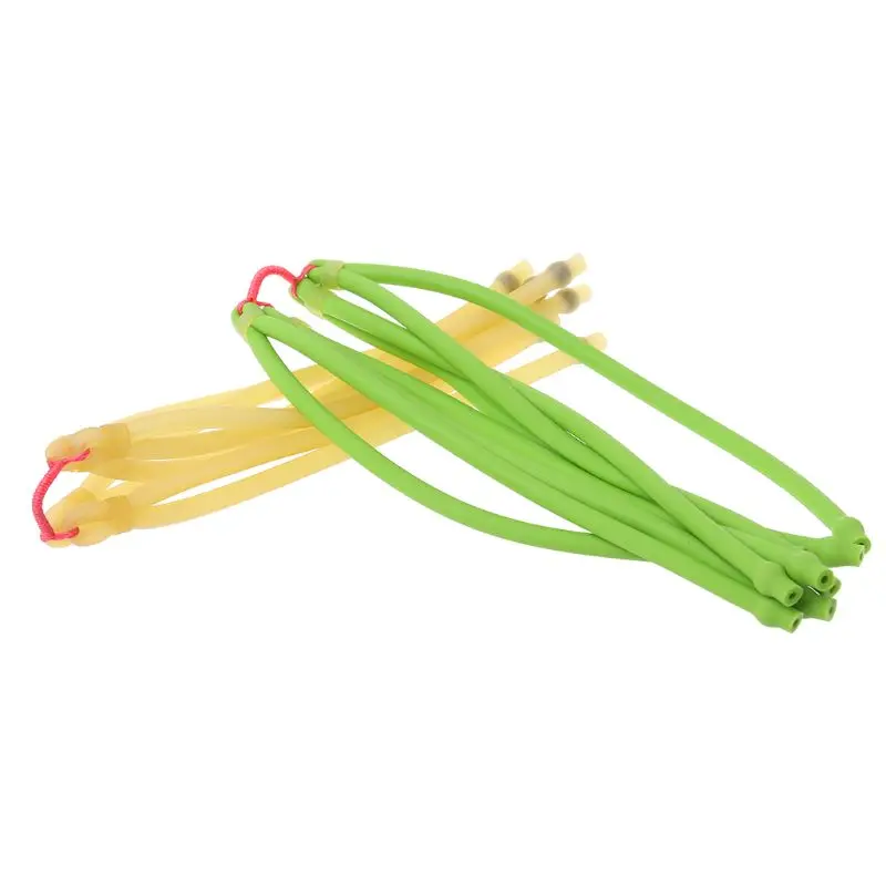 Slingshot Slingshot Band Fishing Bands Shooting Fish Hunting Group Round Bands Latex Tube Outdoor Replacement Elastic Powerful