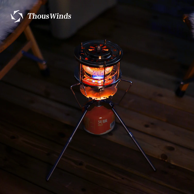 Thous Winds Firewheel Heater Outdoor Camping Ultralight Convenient Gas Stove Heating Heater Heating Equipment