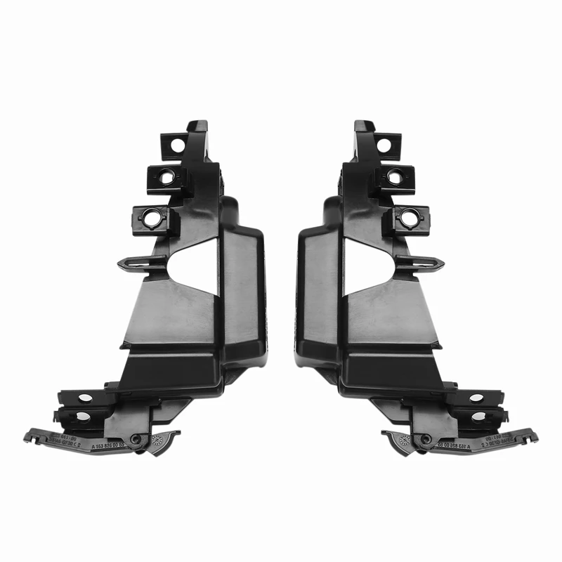 2Pcs Front Left+Right Fog Light Trim Fog Lamp Bracket for Mercedes W163 ML320 ML500 ML350 02-05 1638201212,1638201112