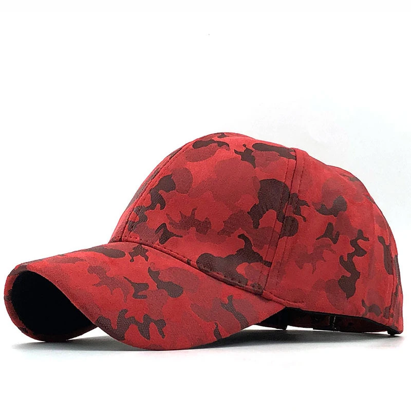 Women Suede Baseball Cap Camouflage Snapback Cap Brand Bone Hats For Men Casquette Sun Hat Gorras Adjustable Dad fishing Cap