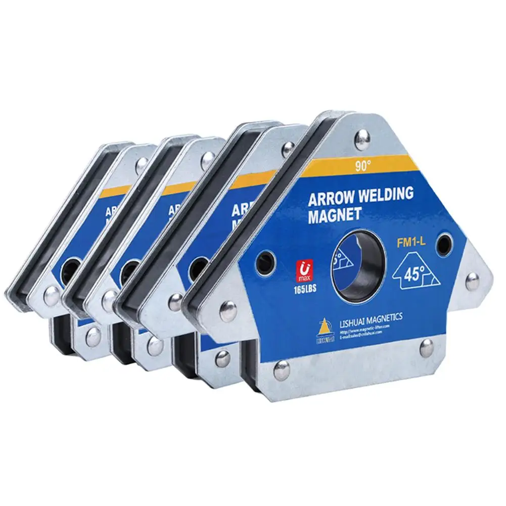 1/2Pcs/Set Welding Tool Multi-angle Solder Magnet Holder No Deformation Corrosion Resistance Arrow Clamp Welding Fixer Arrows