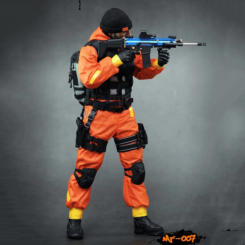 MULTIFUN MF007 1/6 Scale Collectible Quarantine Zone Agent Clothes Set for 12 inches Male Solider Action Figure Model