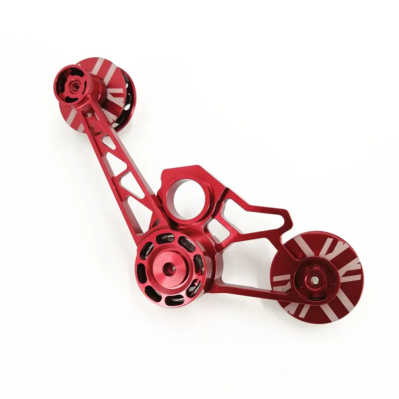 Litepro For Brompton Folding Bike Chain Tension Adapter 2-3-6 Speed Freewheel Chain Tensioner Guide Wheel Tension Device CNC