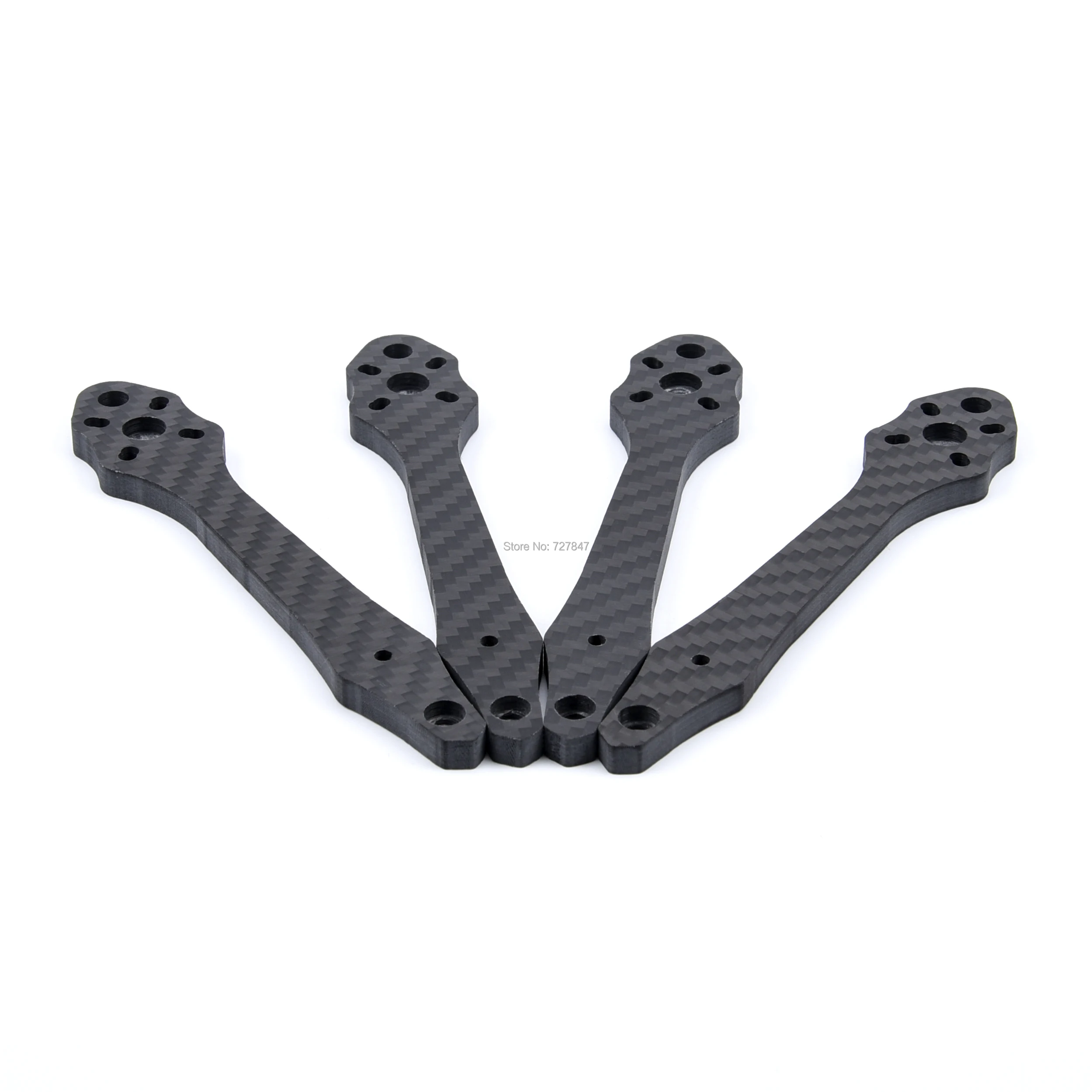 3K Full Carbon Fiber 5.5mm Replacement Spare Arm for APEX 5inch 225mm / 6inch 260mm / 7inch 295mm FPV Racing Drone Quadcopter