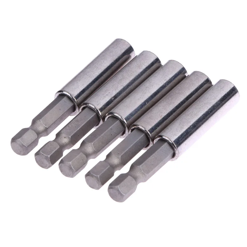 Jakpadrão-broca de furadeira magnética, 60mm de comprimento e 4 argolas, haste hexagonal, ferramentas elétricas