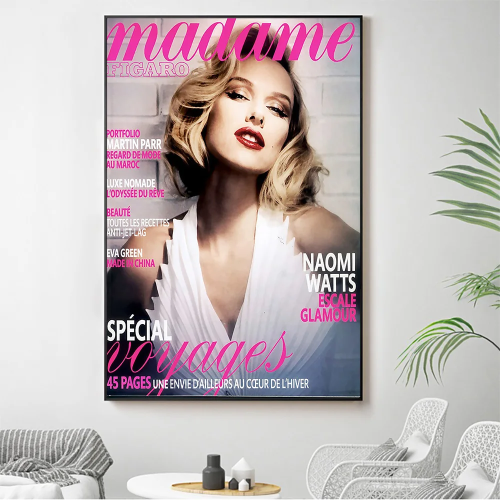 

Silk Cloth Wall Poster Naomi Watts Sexy Model Star Art Home Decoration Gift