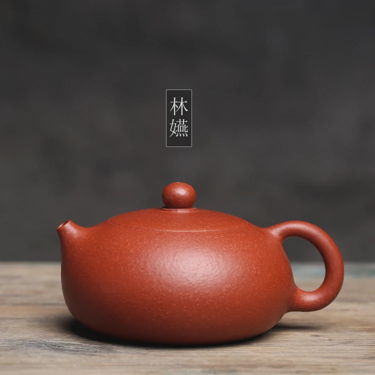 |Lin  pure manual hand pot teapot yixing purple sand takeda chaozhou kungfu master apprentice undressed ore bian xi shi