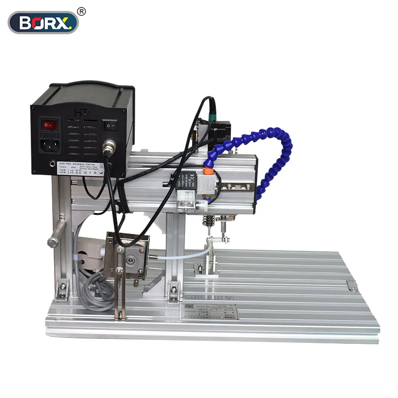 BORX 110/220V Electric Automatic Soldering Machine 2 Welding Modes Soldering Station Aviation Plug Wires Welding Equipment