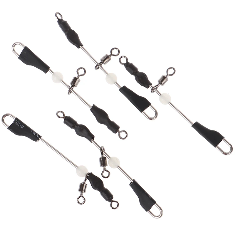Conector de Pesca de 5 piezas, gancho rápido Urfe Para Enganches Temporales rápidos Para la Pesca Kolay Atma Aparati