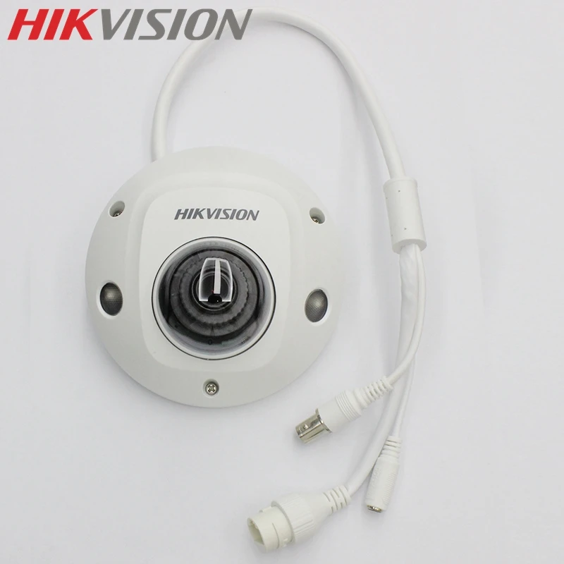 HIKVISION Overseas Version DS-2CD2543G2-IS 4MP Mini Dome IP Camera Support PoE Built-in Microphone SD Slot Hik-Connect Upgrade