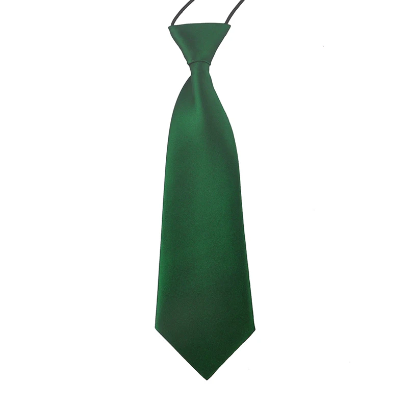 Kid Boy Solid Classic Neck Tie, Wedding Party Gift