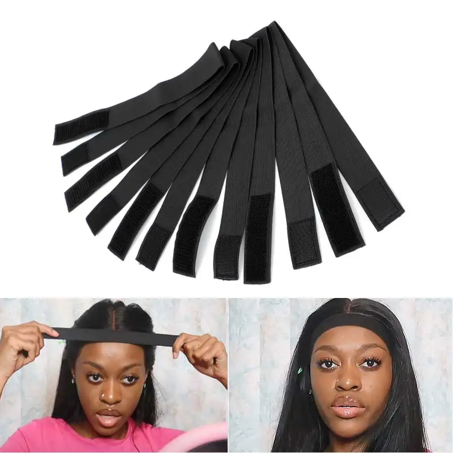 1Pcs Spitze Schmelzen Band, Elastische Band für Spitze Frontal Schmelzen, Elastische Bands für Perücke Kanten, rand Verlegung Band für Baby Rand Wickeln zu La – Detail 5