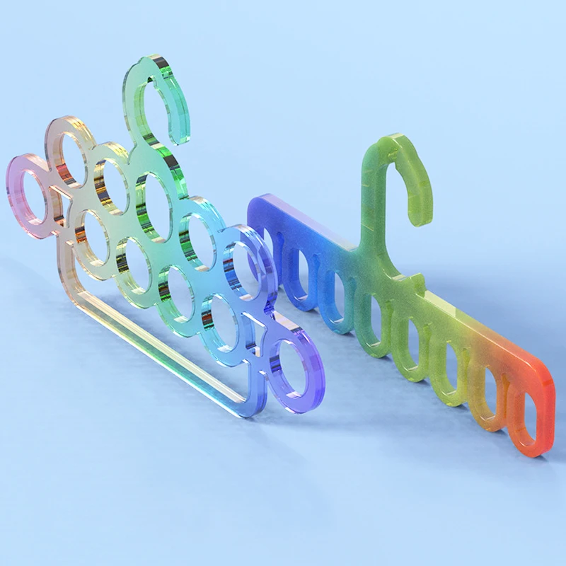 

Silicone Silk Scarf Hook Crystal Epoxy Resin Mold Hanger Tie Belt Finishing Rack DIY Crafts Arts Making Casting Tool