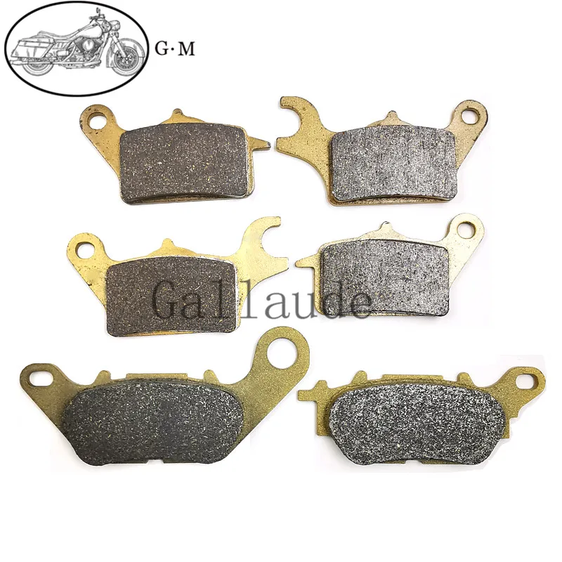 Motorcycle Front / Rear Brake Pads Sets For YAMAHA MWS125 Tricity 125 ABS 2018-2024 MWS150 Tricity 155 ABS 2017-2024