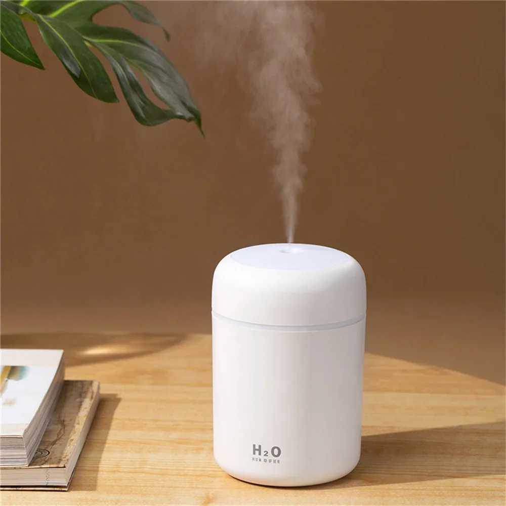 Portable 300ml Humidifier USB Ultrasonic Dazzle Cup Aroma Diffuser Cool Mist Maker Air Humidifier Purifier with Romantic light