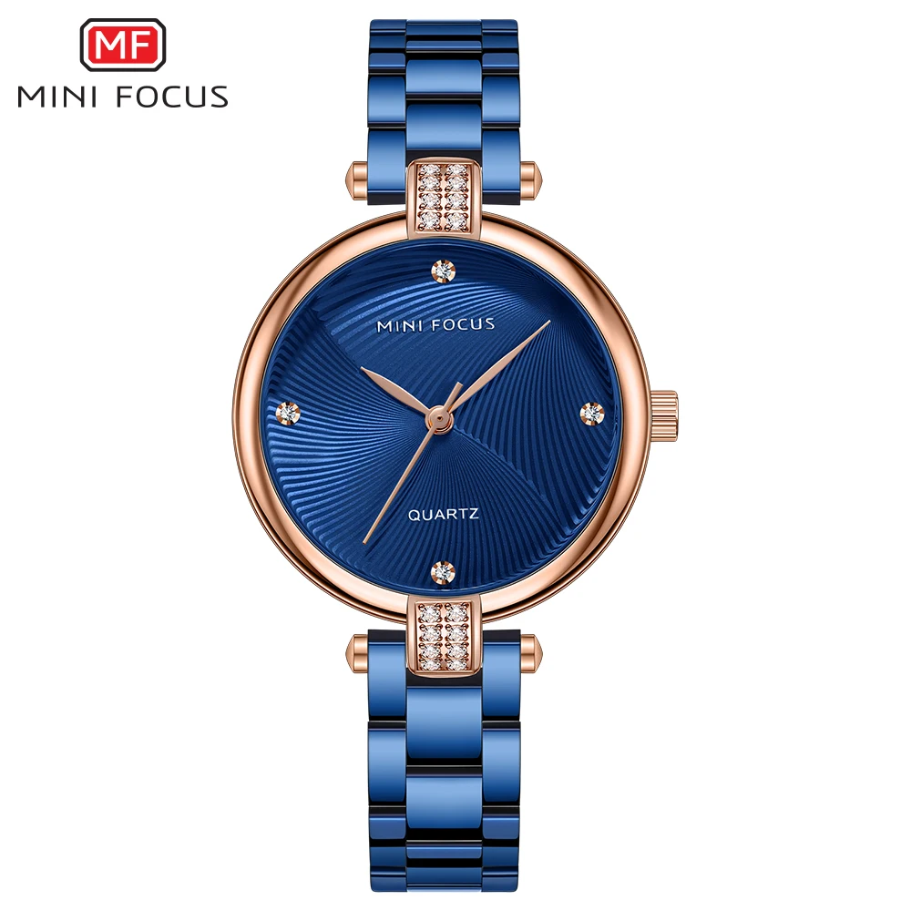 MINI FOCUS Women\'s Watches 2020 New Luxury Top Brand Quartz Watches Ladies Waterproof Fashion Wristwatch Relogio Feminino 0310