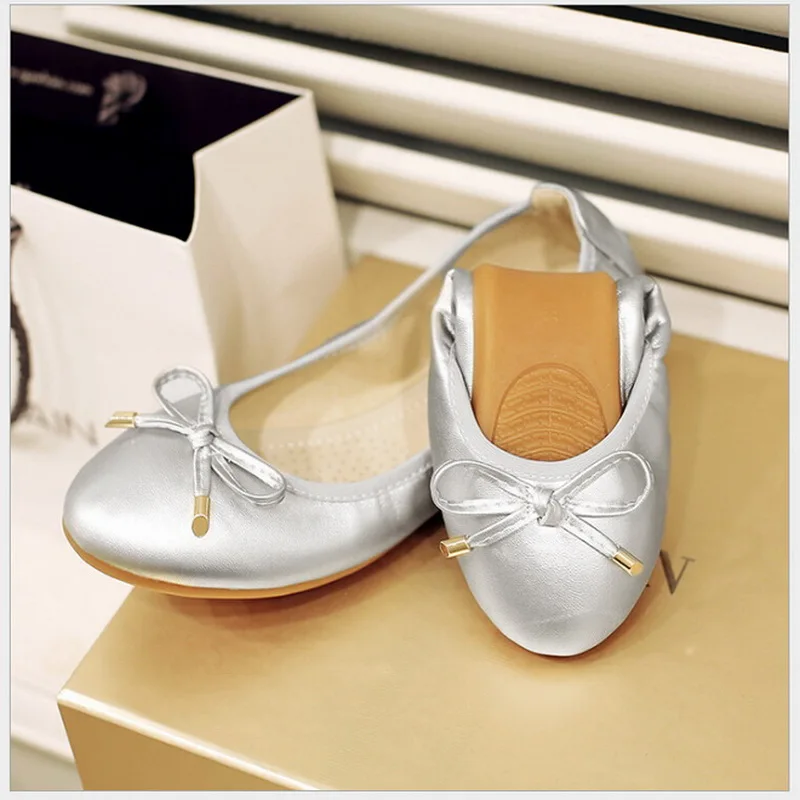 2023 Popular Mocassin Femme Comfortable Career Ladies Flat Shoes Sweet Ballerina Flats Footwear Very Soft Flat Shoes Women 34-45
