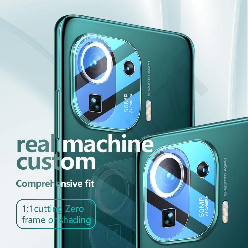 2/1Pcs 9H for Xiaomi mi 11 lite 11X pro 11i 10 Ultra 10T 9T 9 SE Camera Lens phone screen protector Camera Glass protective Film
