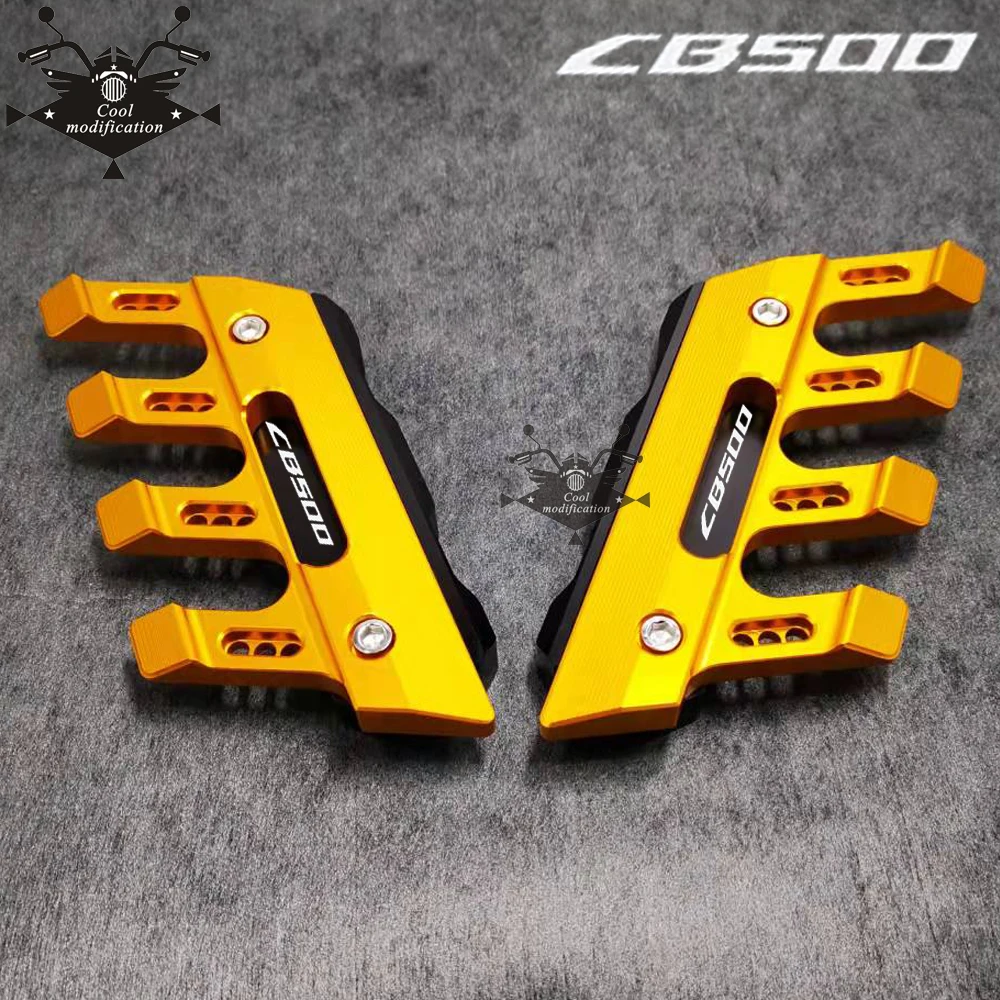 

For HONDA CB500X CB500F CB500 Motorcycle Mudguard Front Fork Protector Guard Block Front Fender Anti-fall Slider Accessories