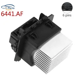 New 6441.AF 6441AF Blower Fan Motor Heater Resistor For Citroen C5 Peugeot 208 207 Renault 011GCS2702