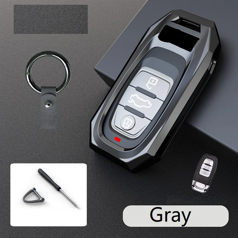 Fashion Remote Smart Key Cover Case Shell for Audi A4L A5 A6L A7 A8L S5 S6 Q5 SQ5 RS5