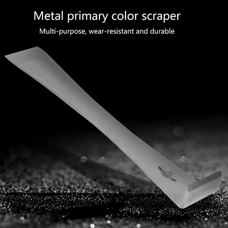 2024 New  Stainless Steel Pry Bar Scraper Mutifunctional Pulling Prying & Scraping Silver