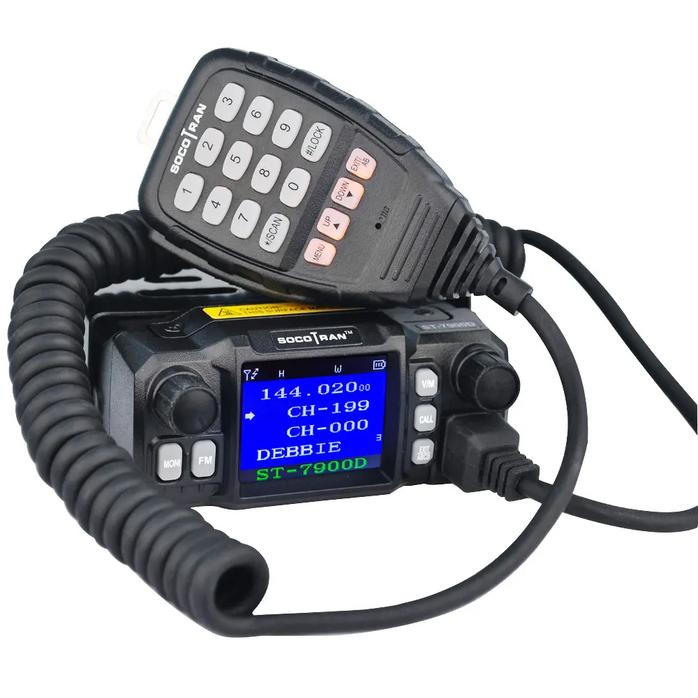 SOCOTRAN ST-7900D Quad Band Quad-Standby car radio 136-174MHz/220-270MHz/350-390MHz/400-480MHz 200CH Mobile Radio