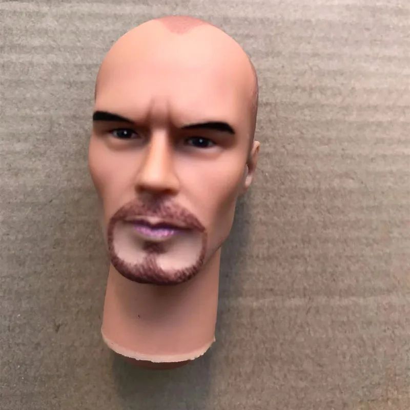 1/6 Doll Soldiers Men Head Collection Original Doll Figures Good Makeup Rare Face Man Doll Head Famous Stars Male Doll Heads Toy