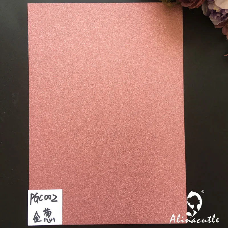 6 colors x 2Sheet Card Stock Paper Card Stock Color Shades Glitter A4 250gsm Paper DIY Scrapbooking Paper Pack Paper Craft