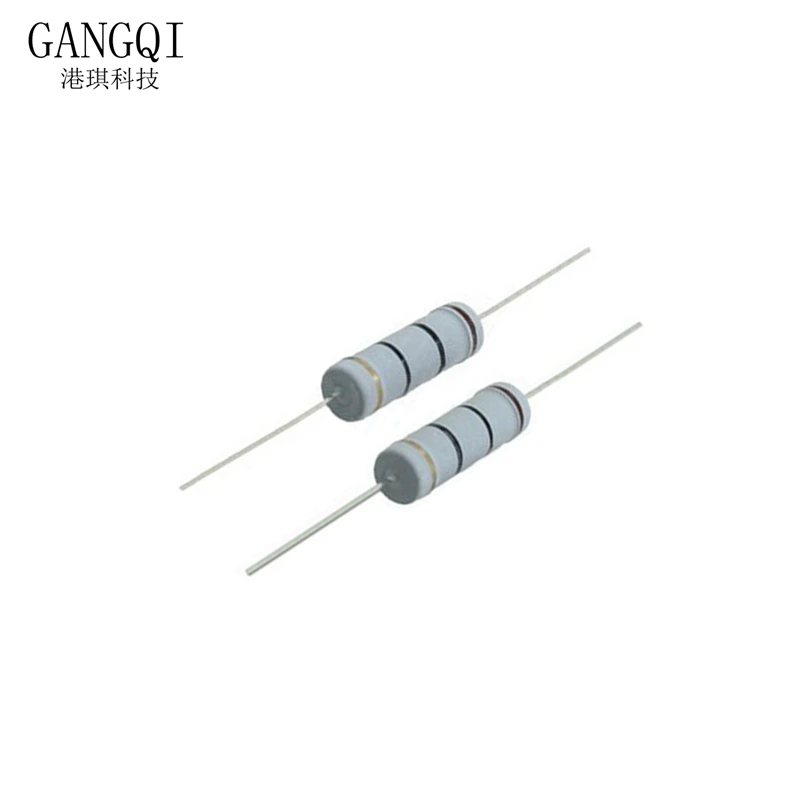 10pcs 5W Carbon Film Resistor 5% 1R ~ 1M 2.2R 10R 22R 47R 51R 100R 150R 470R 1K 4.7K 10K 47K 1 2.2 10 22 47 51 100 150 470 Ohm