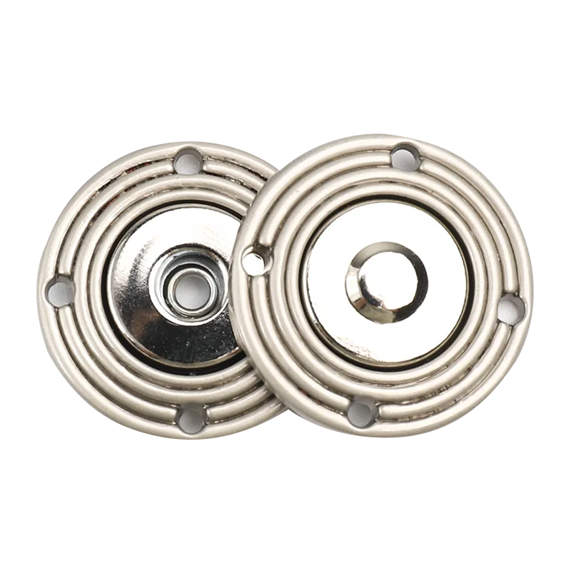 5 Pcs 23/25mm Magnetic Snaps Purse handbag Clasp Quality Metal Button DIY Bag Craft