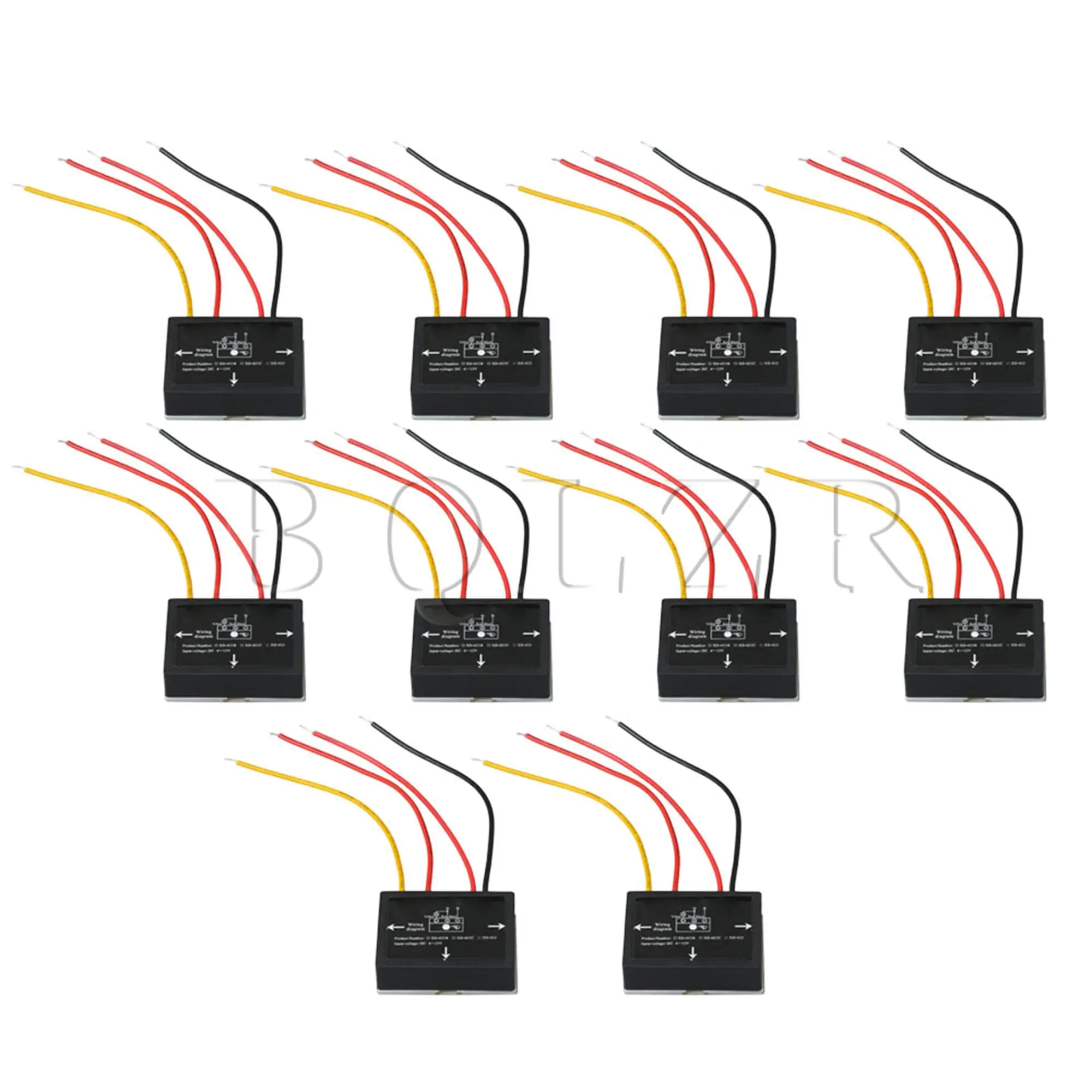 

BQLZR 10/20 PCS Black 6-12VDC XD-622 On/Off Touch Switch for LED Lamp Bulb Isolated Sensor