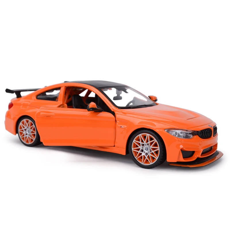 Maisto 1:24 BMW M4 GTS coche deportivo, vehículo estático fundido a presión, modelo coleccionable, juguetes de coche