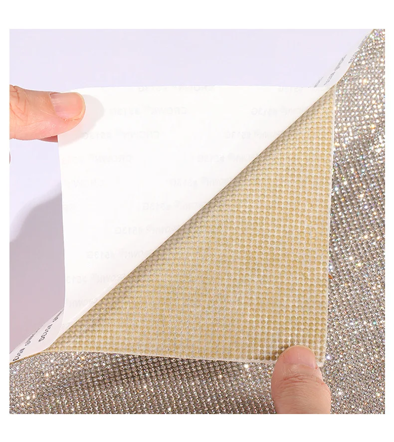 Hot Sale Flash Crystal Diamond Sticker Craft Self Adhesive Ribbon Creative DIY Handmade Gift Arts Car Phone Party Decoration