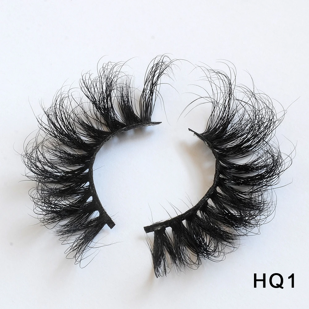 

HZJY 5d 25mm Mink Eyelashes Bulk Wholesale With Free Box