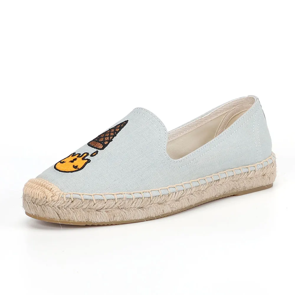 Casual Summer Women\'s Shoes Espadrille Platform Womens Color Espadrilles  Rushed Top Fashion Sapatos Zapatillas Mujer