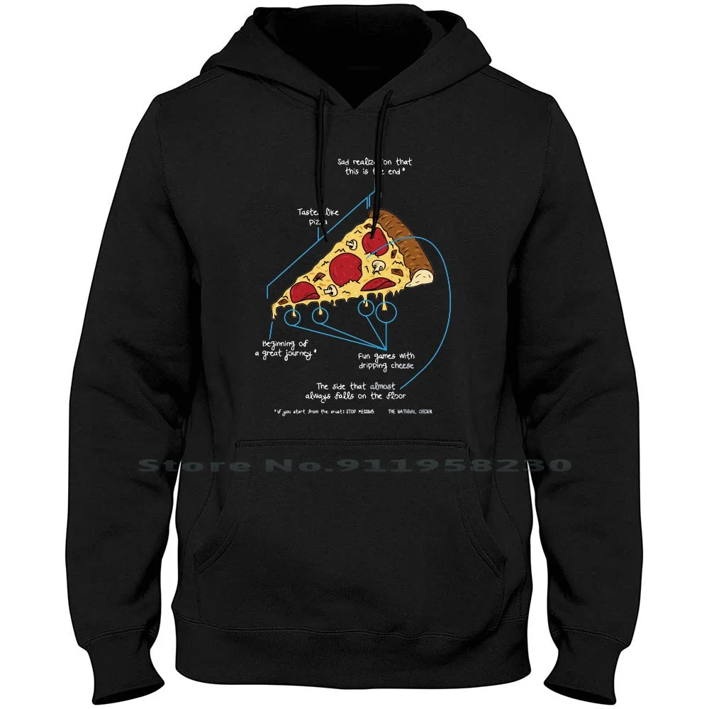 Pizza Explained Men Women Hoodie Pullover Sweater 6XL Big Size Cotton Plain Pizza Music Humor Fun Pi Ny Funny Music