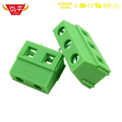 50Pcs KF128 7.62 2P 3P PCB CONNECTOR UNIVERSAL SCREW TERMINAL BLOCK DG500 7.62mm 2PIN 3PIN GMKDS 1,5 1717729 PHOENIX DEGSON