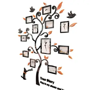 3D DIY FAMILY ASSEMBLY PHOTO FRAME, Home Decor, Design Room, Vintage Wall Art, Poster Decals, Frames 11 Main Sales Frame with Frame - №9