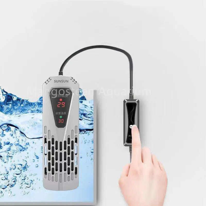 SUNSUN Aquarium Submersible Heater Fish Tank LCD Display Digital Adjustable Water Heating Rod Constant Temperature Control 220V