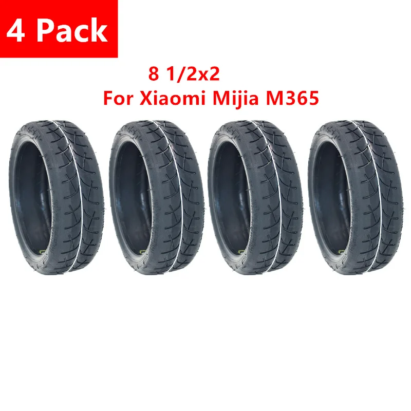 Pro 4 Pcs 8.5 Inches Upgraded Thicken Tire For Xiaomi M365 Inflation Wheel Tubes Outer Tire for Xiaomi Pro Electric Scooter