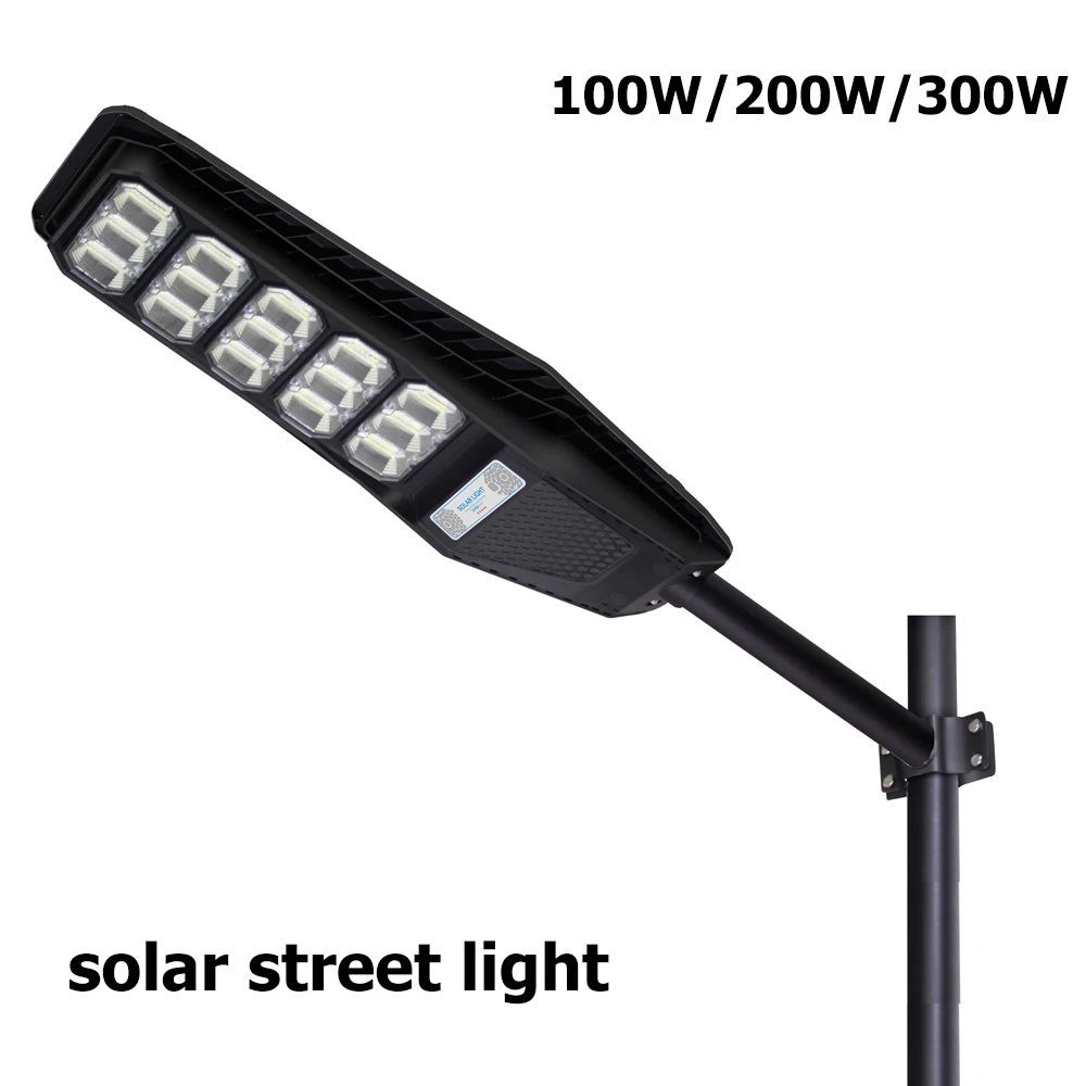 

Solar Led Light Outdoor BSOD Solar Street Light 100W 200W 300W Solar Power Lamp Waterproof for Garden Road 5pcs/carton