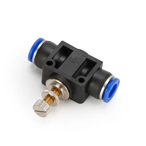SA 4-12 mm Beschleunigungsventil, Luftstromgeschwindigkeitsregelventil, Wasserschlauchrohr, pneumatisches Zubehör 6 Hauptverkaufsflussregulator - №4